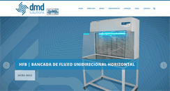 Desktop Screenshot of dmdsolutions.com.br