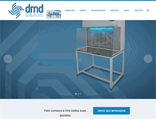 Tablet Screenshot of dmdsolutions.com.br